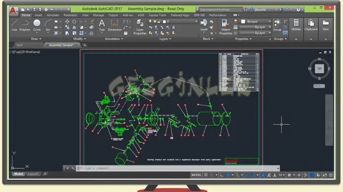 AutoCAD 2017 İndir Gezginler