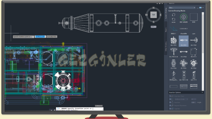 AutoDesk AutoCAD 2020 Gezginler