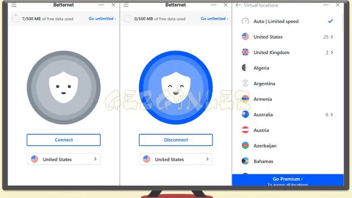 Betternet VPN Gezginler