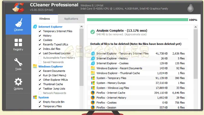 CCleaner Full İndir Gezginler