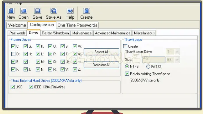 Deep Freeze 2000xp İndir