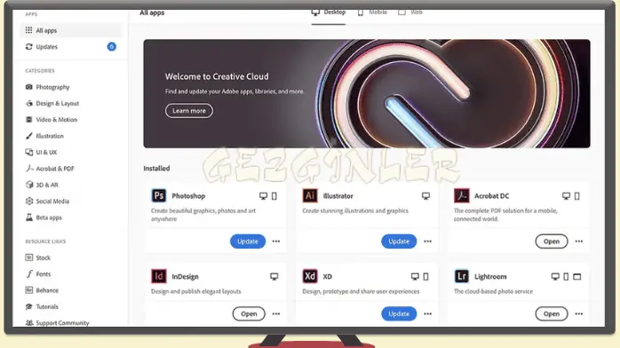 Download Adobe Creative Cloud