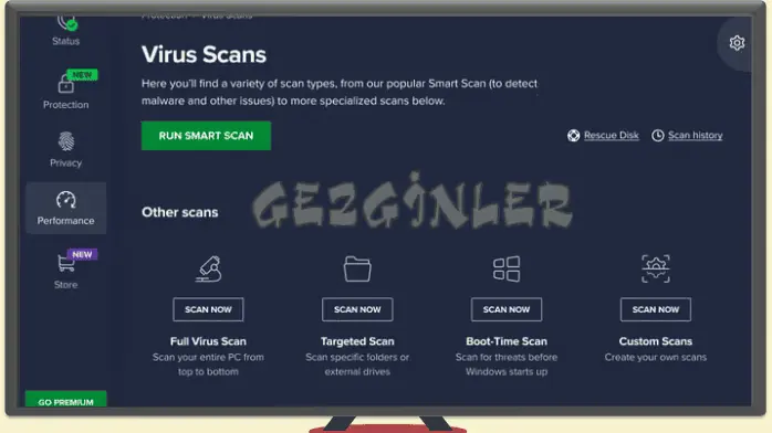 Download Avast Free Antivirüs Gezginler