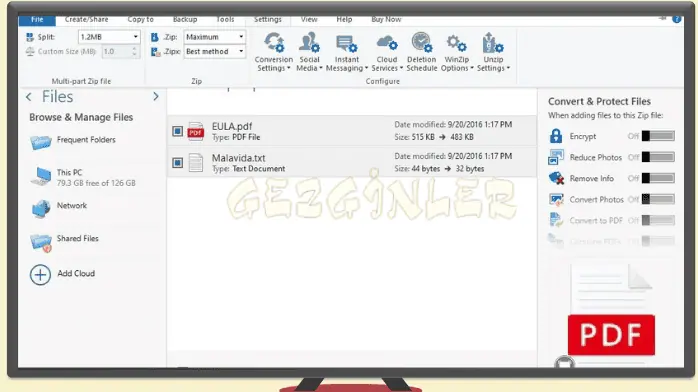 Download WinZip İndir Full