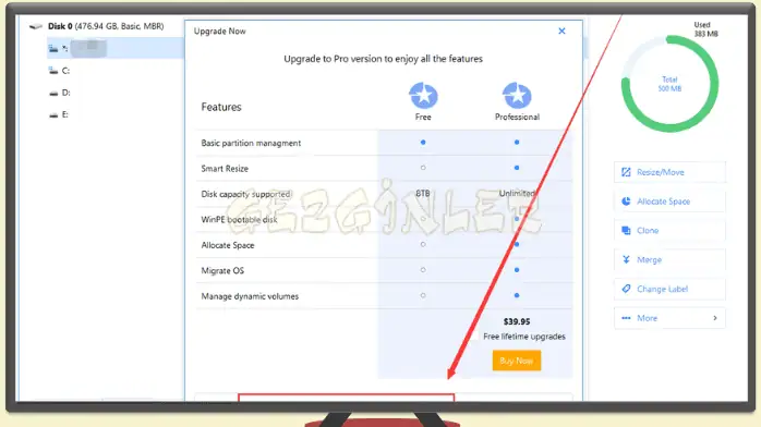 EaseUs Partition Master Gezginler