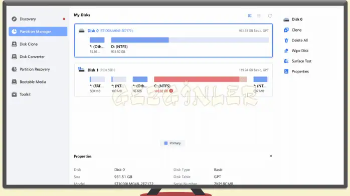 EaseUs Partition Master Indir Full