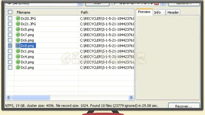 Gezginler İndir Recuva