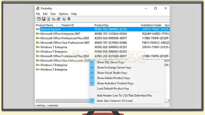 ProduKey İndir Gezginler Free