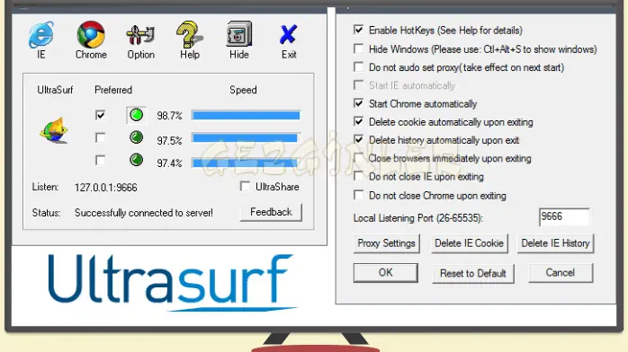 UltraSurf Gezginler Free