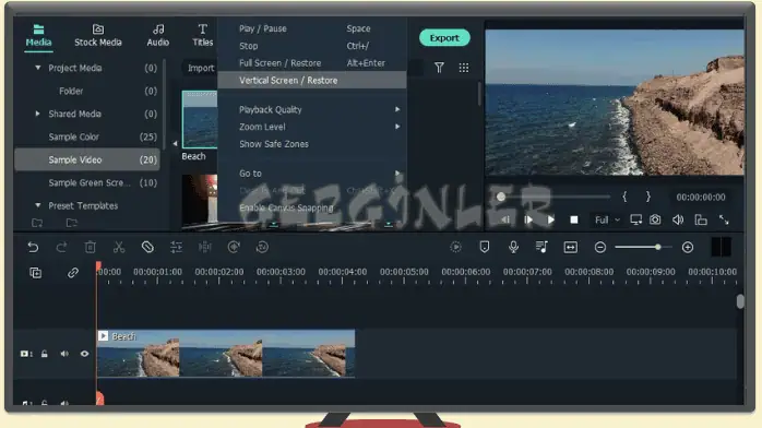 WonderShare Filmora Gezginler