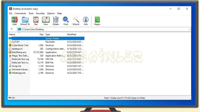 winrar gezginler download