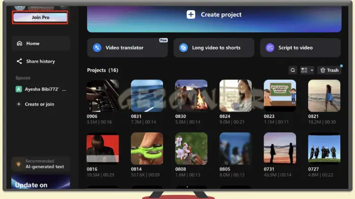 CapCut İndir Gezginler