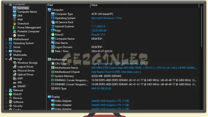 Download AIDA64 Gezginler