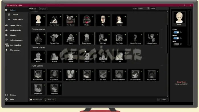 MorphVOX Perfect Voice Changing OPtion