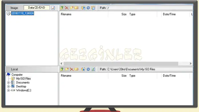 UltraISO Indir Gezginler
