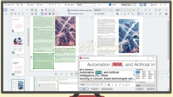 ABBYY FineReader Gezginler
