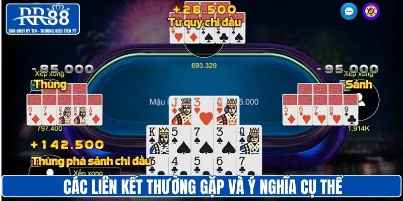 Các liên kết thường gặp và ý nghĩa cụ thể