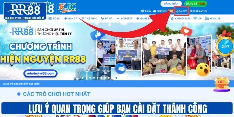 Lưu ý quan trọng giúp bạn tránh rắc rối khi cài đặt